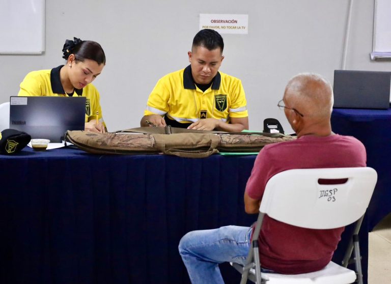 Por primera vez, MINSEG descentraliza la renovación de permisos de porte y tenencia de armas