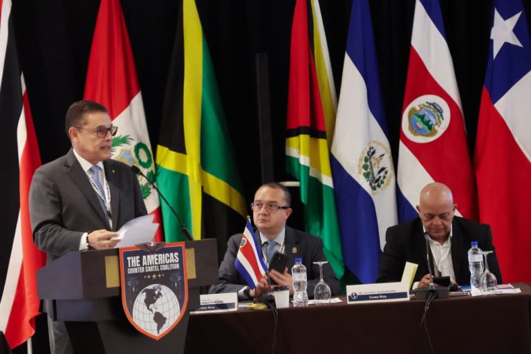 Ministro Abrego pide pasar de discursos a la acción conjunta contra el crimen organizado