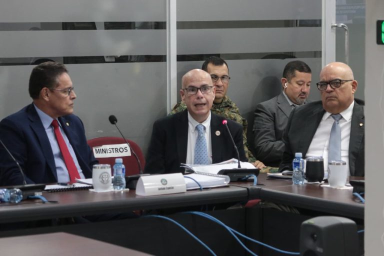 Ministerio de Seguridad Pública sustenta presupuesto en la Asamblea Nacional